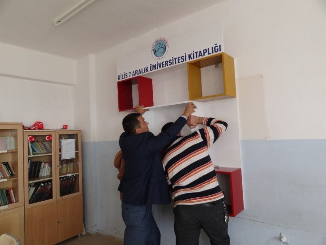 Köy Okullarımız Kütüphanesiz Kalmasın etkinliği