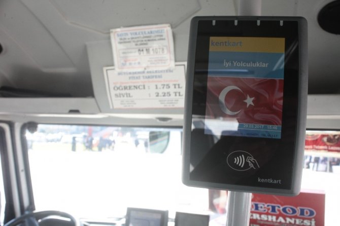 Adana’da 18 dolmuş kooperatifinde kent kart dönemi