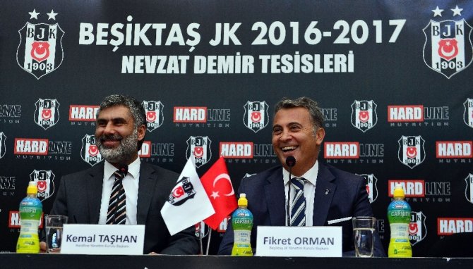 Beşiktaş, Hardline ile sponsorluk anlaşması yaptı
