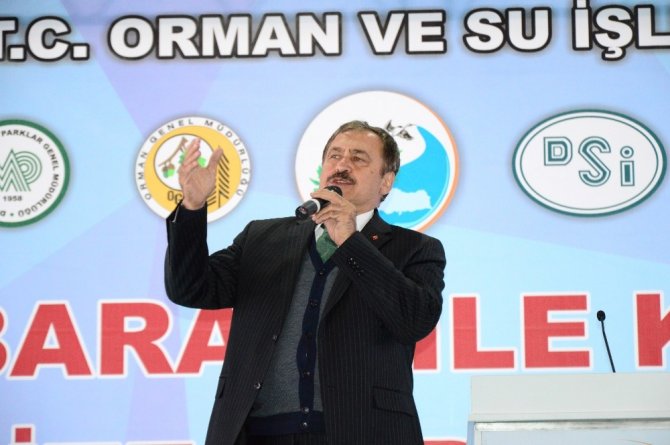 Bakan Eroğlu, 390 milyon lira değerindeki 20 tesisin temelini attı