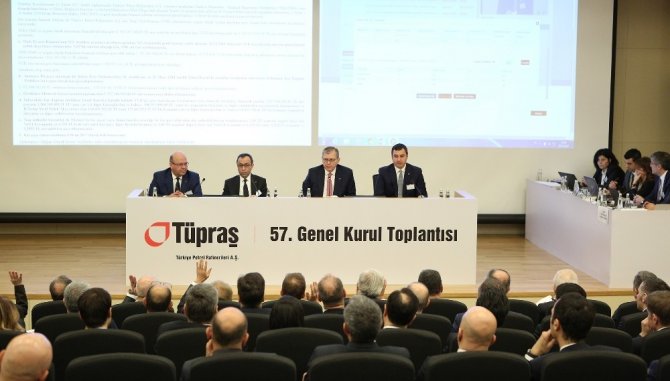 Tüpraş’ın 57’nci Genel Kurul Toplantısı gerçekleştirildi