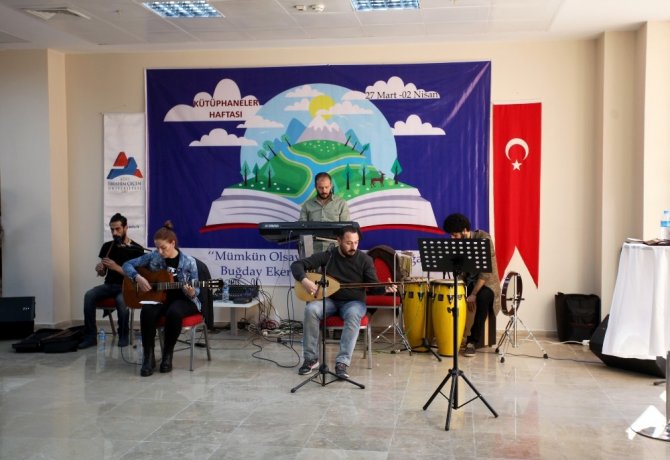 Ağrı İbrahim Çeçen Üniversitesi’nde Kütüphane Haftası etkinlikleri