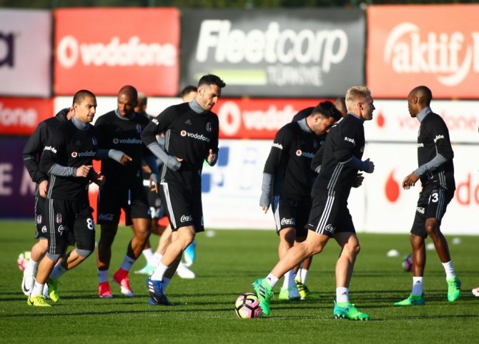 Beşiktaş’ta Gençlerbirliği maçı hazırlıkları sürüyor