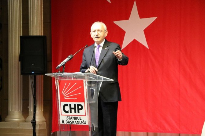 CHP Genel Başkanı Kılıçdaroğlu: " Bu anayasa değişikliği ile parti devletini getirmek istiyorlar."
