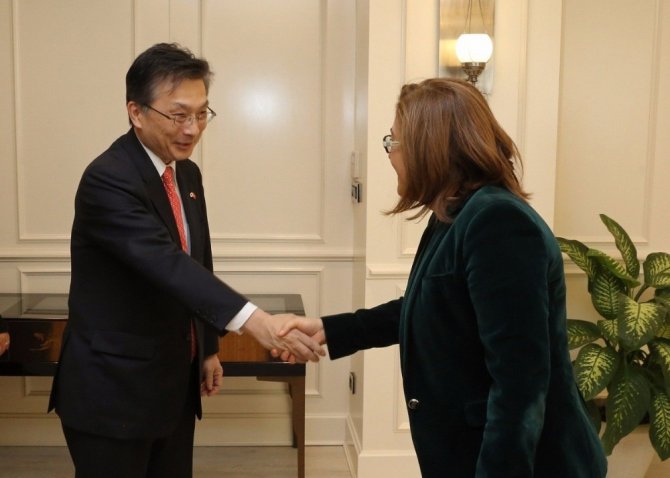 Japon Büyükelç’den Başkan Şahin’e ziyaret
