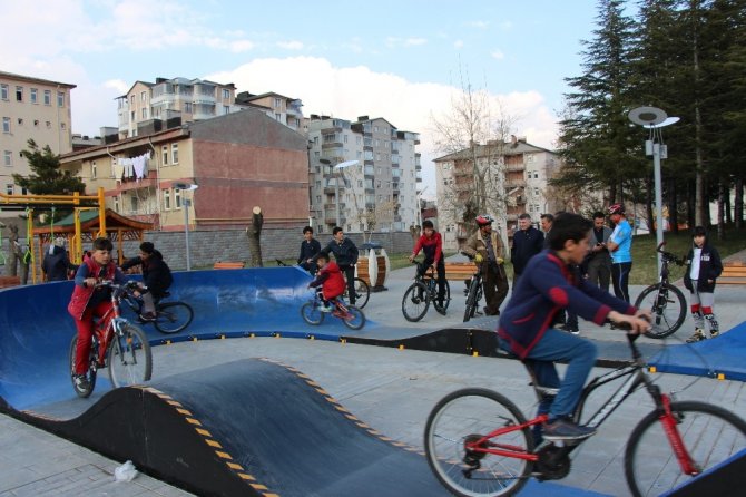 Seydişehir Belediyesinden gençlere parkur