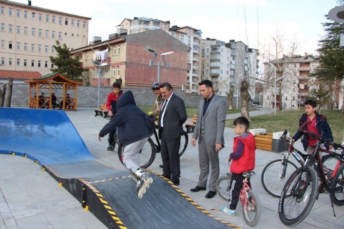 Seydişehir Belediyesinden gençlere parkur