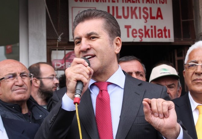 Mustafa Sarıgül Niğde’de vatandaşlarla buluştu