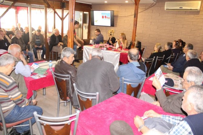 Emekli astsubaylara sağlıklı beslenme eğitimi