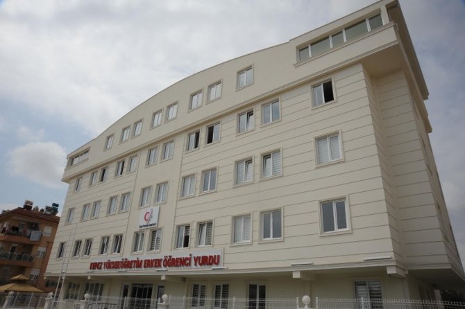 Kepez’de erkek öğrenci yurdu hizmete girdi