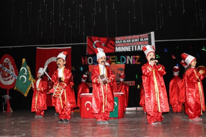 İlkokul öğrencilerinden mehter takımı kuruldu