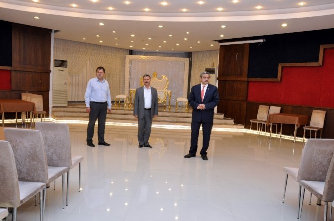 Nazilli’de nikah salonu yenilenmiş yüzü ile hizmete hazır