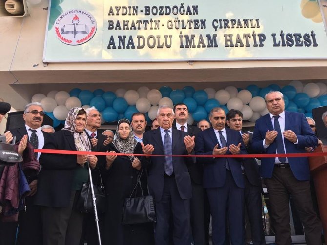 Bozdoğan İmam Hatip Lisesi dualarla hizmete açıldı