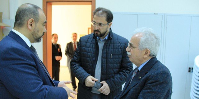 EPDK üst kurul üyesi Fazıl Şenel, ETÜ Rektörü Prof. Dr. Yaylalı’yı ziyaret etti