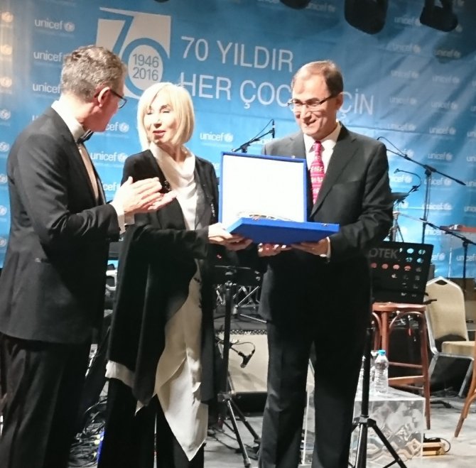 UNICEF’in 70. yıldönümü Ankara’da kutlandı