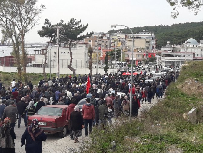 Hataylı şehit polis Burhan Mercan son yolculuğuna uğurlandı