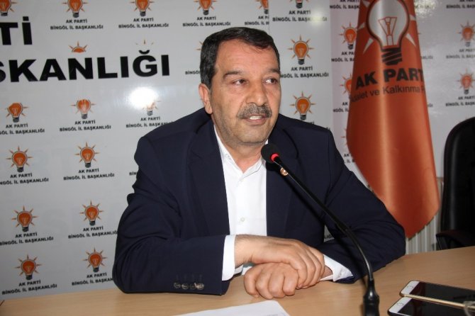 AK Partili Fehmioğlu: "Bingöl Türkiye’de kendisinden bahsettirecek bir unvan kazandı"