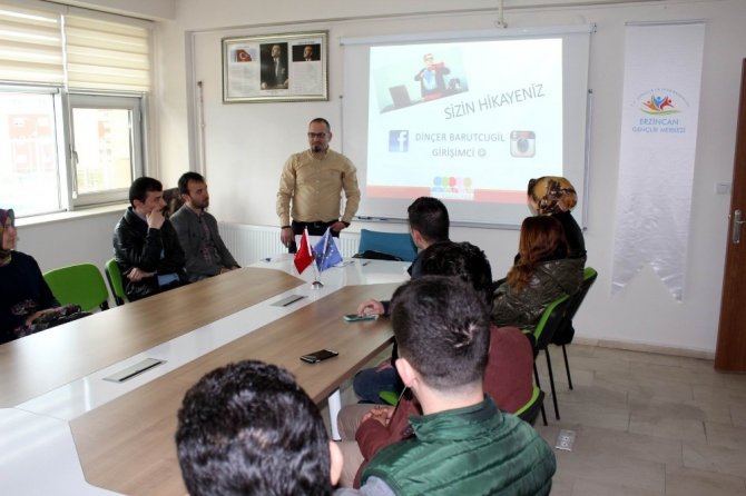 Erzincan Gençlik Merkezi’nde Uygulamalı Girişimcilik Eğitimi Başladı