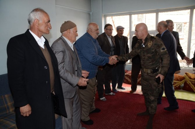 Emniyet Müdürü Dilberoğlu’ndan taziye ziyareti