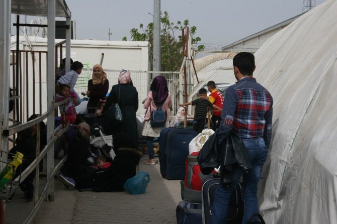 Suriyelilerin ülkelerine dönüşleri sürüyor