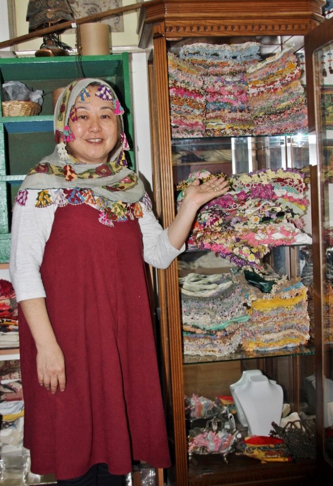 Japon gelin, yüzlerce yıllık Türk kültürüne sahip çıkıyor