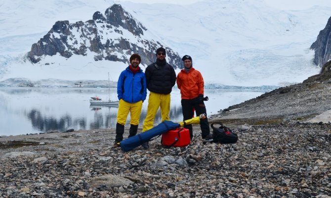 Türk bilim insanlarının Antarktika seferi