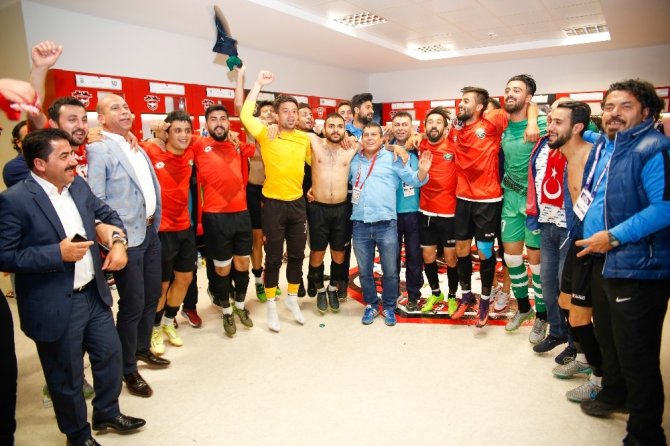 Gaziantep derbisini Şehitkamil Belediyespor kazandı