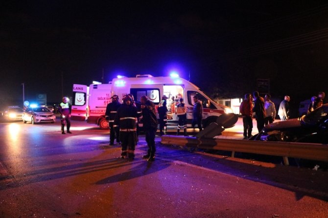 Sakarya’da trafik kazası: 9 yaralı
