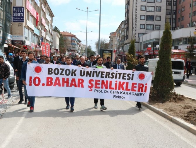 Bozok Üniversitesi 10. Bahar Şenliği başladı