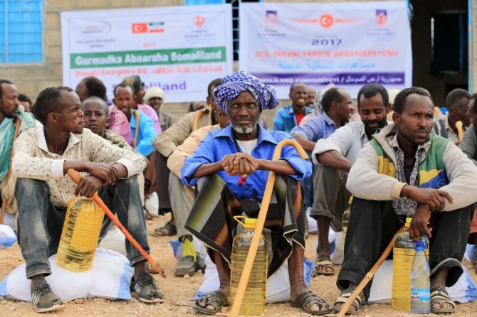 Diyanet Vakfı’ndan Somaliland’a gıda yardımı