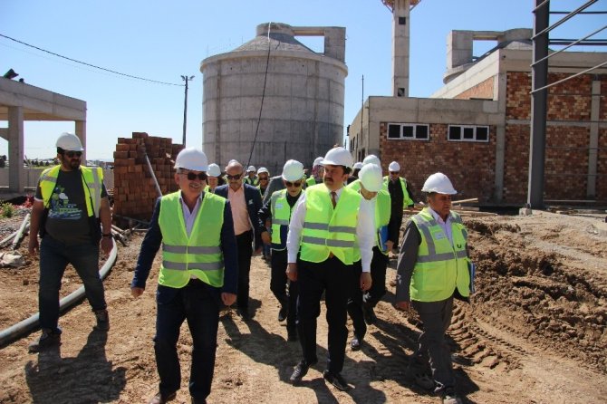 Erkoç: "Atıksu artıma tesisi Kahramanmaraş’ın en önemli projelerinden biridir"