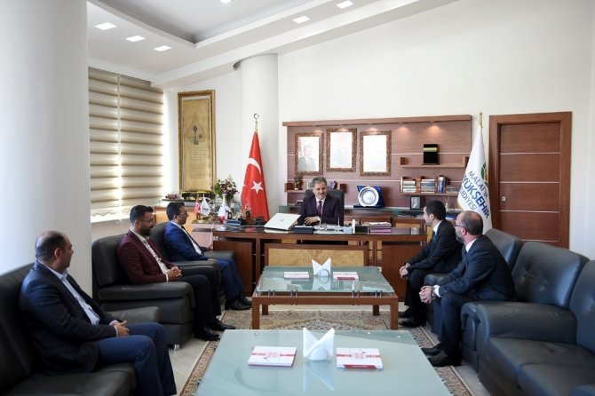MHP il yönetiminden Başkan Çakır’a ziyaret