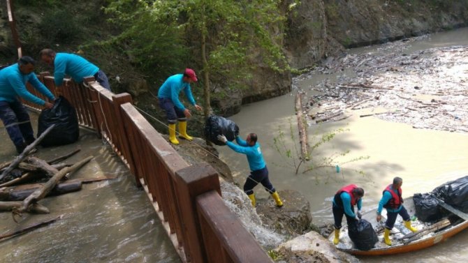 Yerköprü’de çevre temizliği
