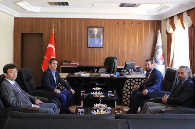 KMÜ Rektörü Akgül’den Ermenek MYO’da inceleme