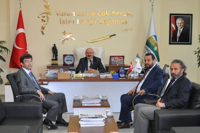 KMÜ Rektörü Akgül’den Ermenek MYO’da inceleme