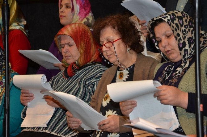 Bozüyük Devlet Hastanesi Toplum Ruh Sağlığı Merkezi kursiyerlerinden muhteşem konser