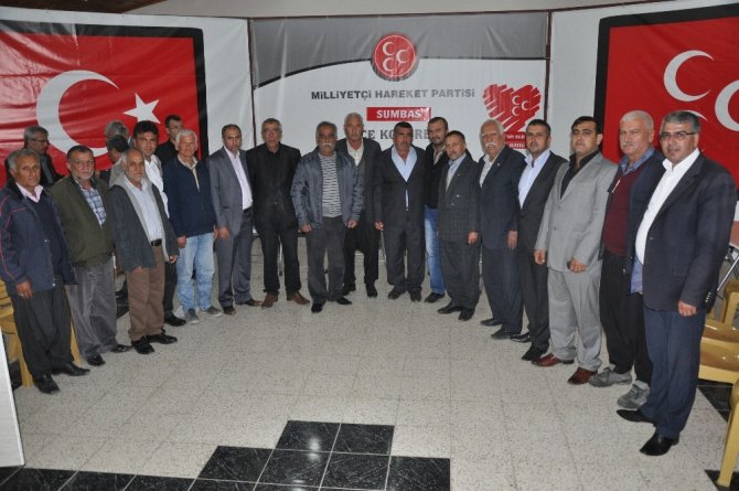 MHP Sumbas İlçe Başkanı Hakkı Aslandağ güven tazeledi