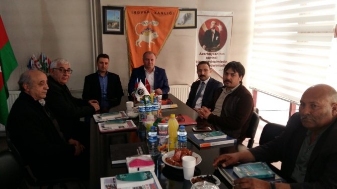 Haydar Aliyev Lisesi yöneticilerinden Asimder’e ziyaret