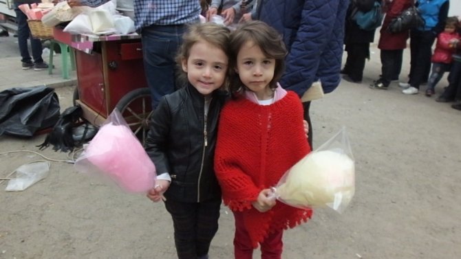 30 yıldır pamuk şeker yapıyor