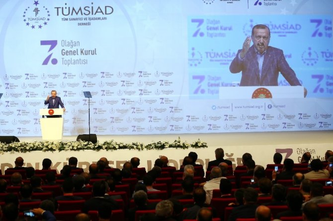 Cumhurbaşkani Erdoğan: "Kıbrıs Barış Harekatı’nın ardından ilk defa sınırlarımız dışında çok kapsamlı operasyonlar yürütüyoruz"