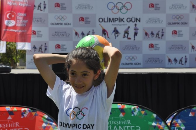 TMOK’un Olimpik Gün etkinliklerinin ilki Gaziantep’te yapıldı