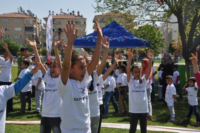 TMOK’un Olimpik Gün etkinliklerinin ilki Gaziantep’te yapıldı