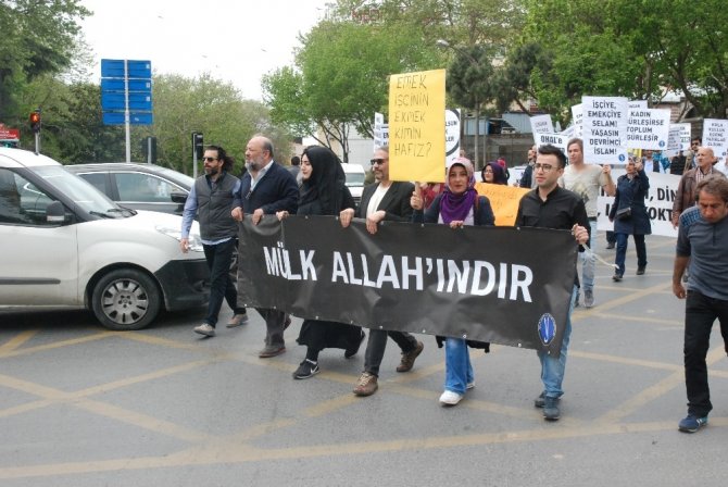 ’Antikapitalist Müslümanlar’dan alternatif 1 Mayıs anması