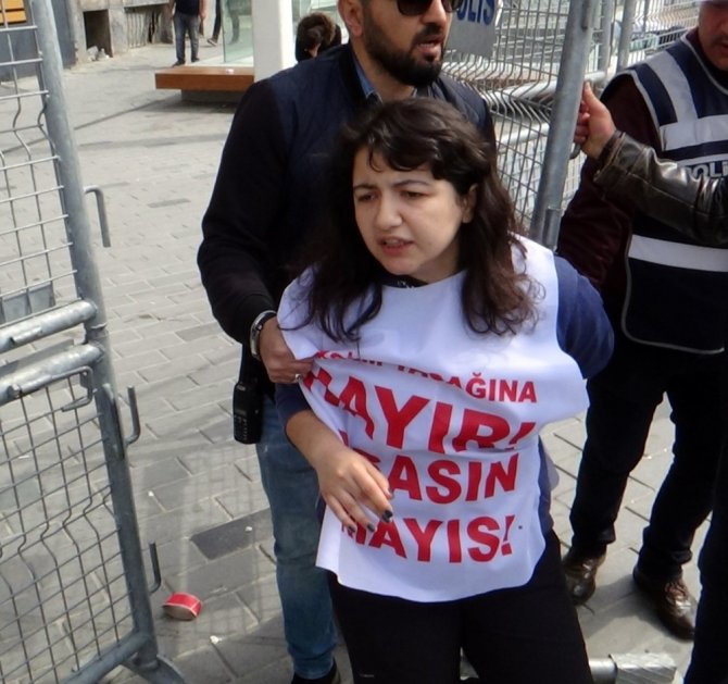 Talimhane Caddesi’nde 12 kişiye gözaltı
