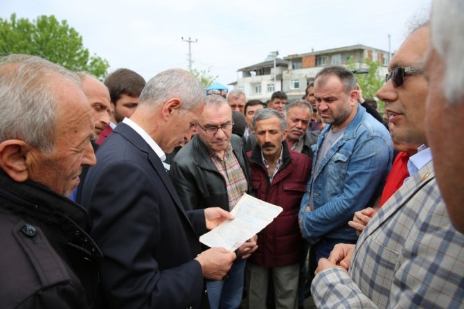 Başkan Dişli ve Toçoğlu’ndan Evrenköy mahallesine ziyaret