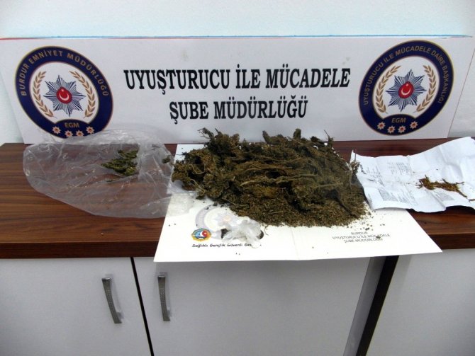 Burdur’da uyuşturucu operasyonu