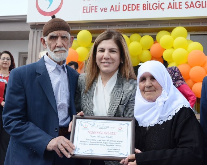 Aksaray’da 124’üncü aile sağlığı merkezi açıldı