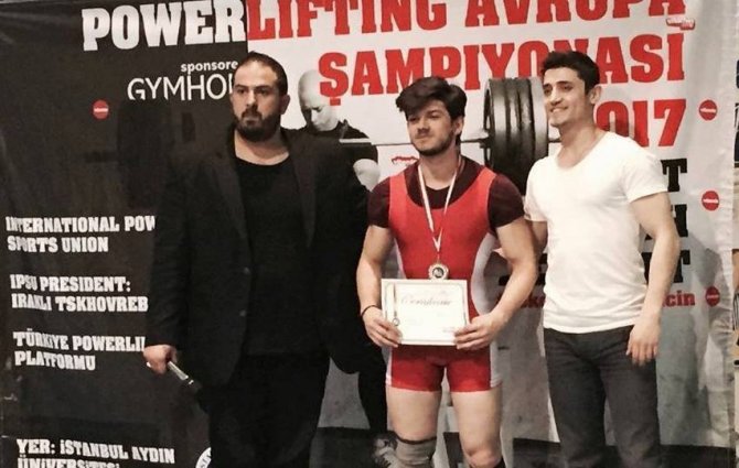 Atakan Terzili Avrupa şampiyonu oldu