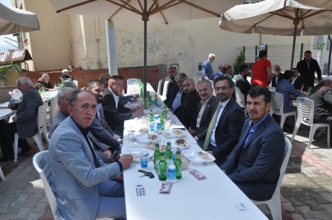 Süpürtü Cami ibadete açıldı