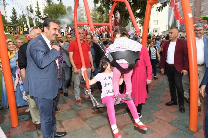Adana’da Mangal Park açıldı
